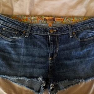 Paige shorts size 34